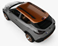 Nissan Kicks Concept with HQ interior 2014 3d model top view