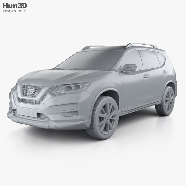 Nissan X Trail 17 3d Model Vehicles On Hum3d Nissan X Trail 17 3d Model Vehicles On Hum3d