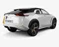 Nissan IMx 2020 3D-Modell Rückansicht