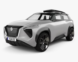 Nissan Xmotion 2018 3D-Modell