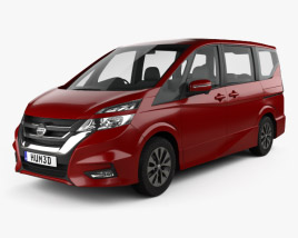 Nissan Serena Highway Star 2020 3D model