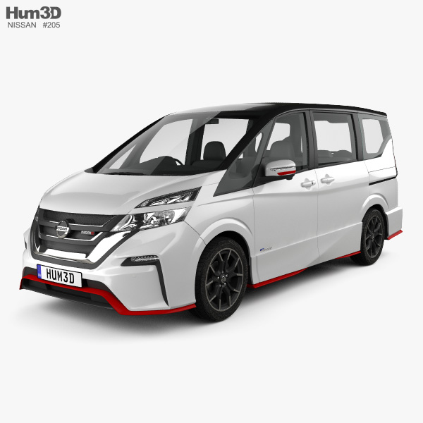 Nissan Serena Nismo 2020 3D model