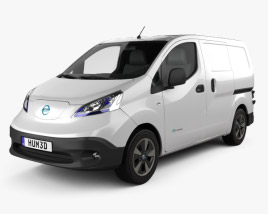 Nissan e-NV200 van 2016 3D model