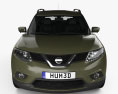 Nissan Rogue with HQ interior 2020 3d model front view
