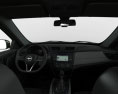 Nissan Rogue com interior 2017 Modelo 3d dashboard