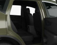 Nissan Rogue mit Innenraum 2017 3D-Modell