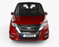 Nissan Serena Highway Star with HQ interior 2020 3d model front view