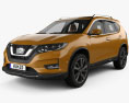 Nissan X-Trail avec Intérieur 2017 Modèle 3d
