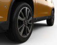 Nissan X-Trail con interior 2017 Modelo 3D