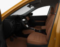 Nissan X-Trail avec Intérieur 2017 Modèle 3d seats