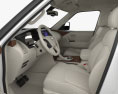 Nissan Patrol CIS-spec з детальним інтер'єром 2017 3D модель seats