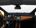 Nissan Micra with HQ interior and engine 2019 3d model dashboard