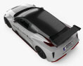 Nissan Leaf Nismo RC 2021 3D模型 顶视图