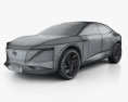 Nissan IMs 2021 Modello 3D wire render