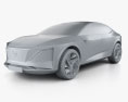 Nissan IMs 2021 3D модель clay render