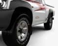 Nissan Patrol pickup con interior 2016 Modelo 3D