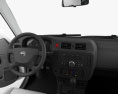 Nissan Patrol pickup with HQ interior 2019 3d model dashboard