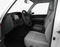 Nissan Patrol pickup com interior 2016 Modelo 3d assentos