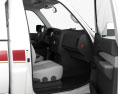 Nissan Patrol pickup con interior 2016 Modelo 3D