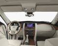 Nissan Patrol AE-spec with HQ interior 2017 3d model dashboard