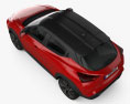 Nissan Juke 2022 3D模型 顶视图