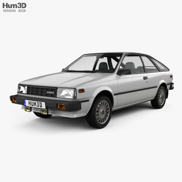 Nissan Sentra 1983 Modelo 3d