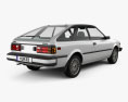 Nissan Sentra 1983 Modello 3D vista posteriore
