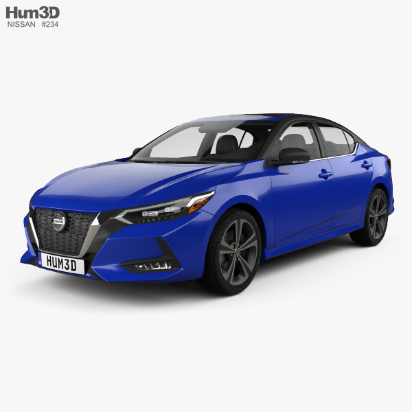 Nissan Sentra SR 2022 Modelo 3d