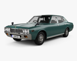 Nissan Cedric sedan 1975 3D model