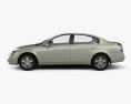Nissan Altima S with HQ interior 2006 3d model side view