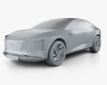 Nissan IMs con interni 2019 Modello 3D clay render
