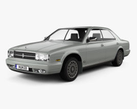 Nissan Cedric sedan 1995 3D model