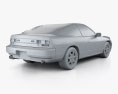 Nissan 180SX with HQ interior 1994 3d model