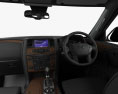 Nissan Patrol Ti L з детальним інтер'єром 2022 3D модель dashboard