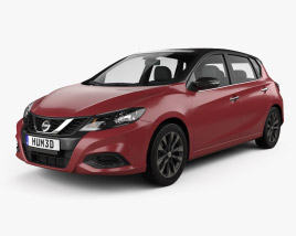 Nissan Tiida 2022 3D model
