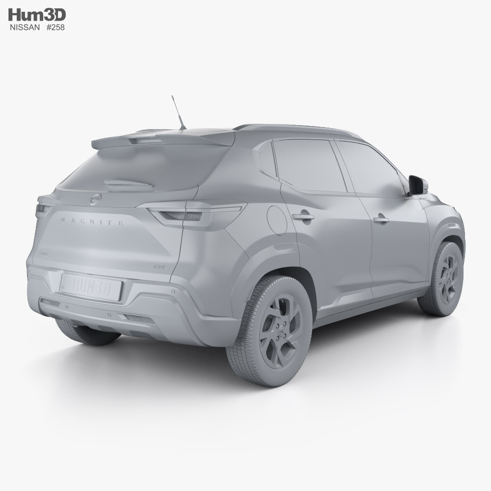 Nissan Magnite 2022 3D model - Vehicles on Hum3D