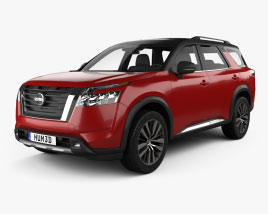 Nissan Pathfinder Platinum 2022 3D model