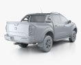 Nissan Navara ダブルキャブ PRO 4X 2020 3Dモデル