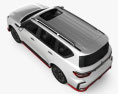 Nissan Patrol Nismo 2022 3d model top view