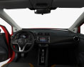 Nissan Versa SR sedan with HQ interior 2022 3d model dashboard