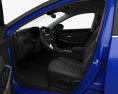 Nissan Sentra SR with HQ interior 2022 3d model seats