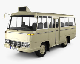 Nissan Echo Autobus 1969 Modèle 3D