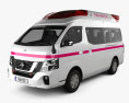 Nissan NV350 Ambulancia 2021 Modelo 3D