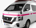 Nissan NV350 救急車 2021 3Dモデル
