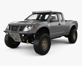 Nissan Frontier Desert Runner 2019 Modelo 3d