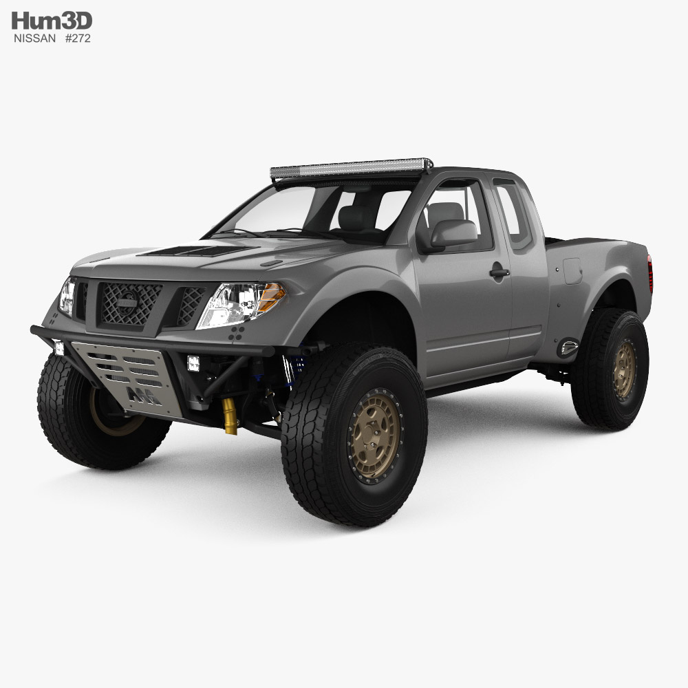 Nissan Frontier Desert Runner 2019 Modello 3D