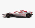 Nissan Formula E 2022 3d model side view