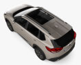 Nissan X-Trail e-POWER 2022 3d model top view
