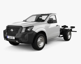Nissan NP300 Single Cab Chassis 2023 3D model