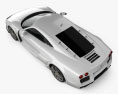 Noble M600 2014 3D 모델  top view